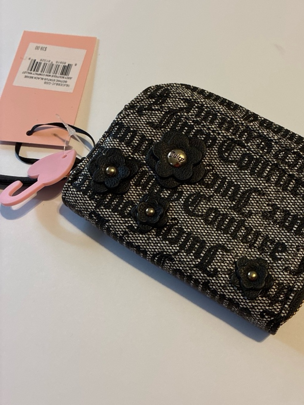 Juicy couture Wallet black grey